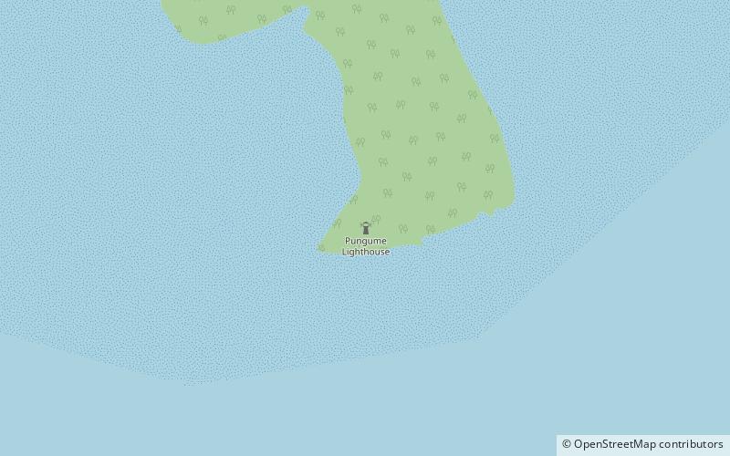 Pungume Lighthouse location map