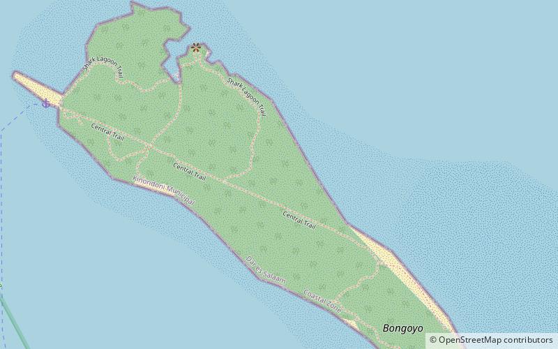 Bongoyo Island location map