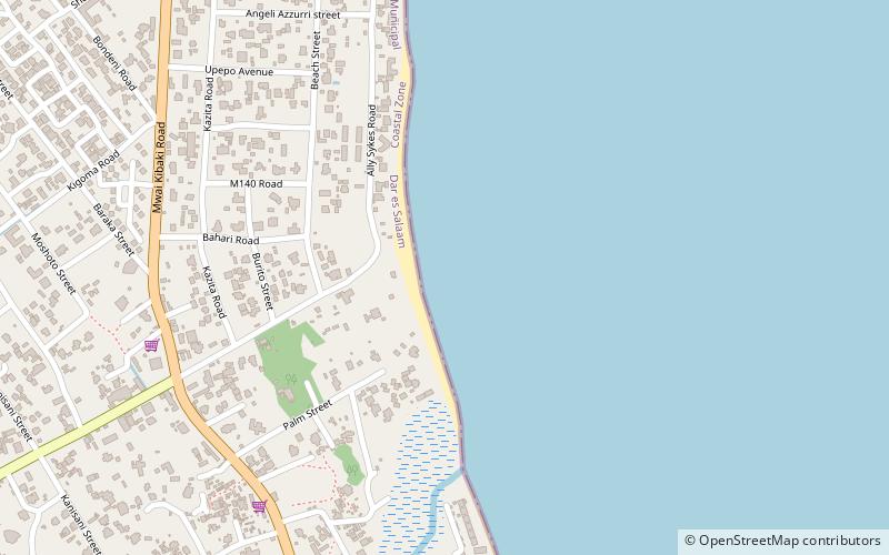 mbezi beach dar es salaam location map