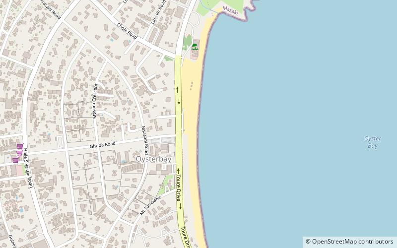coco beach dar es salaam location map