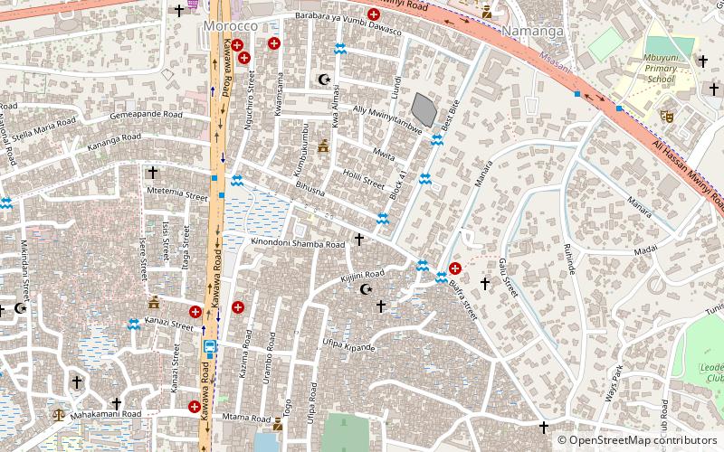 ada estate daressalam location map