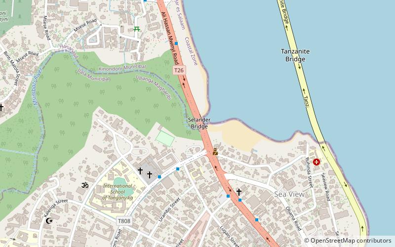 selander bridge dar es salaam location map