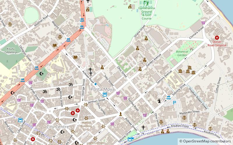 Dar es Salaam Stock Exchange location map