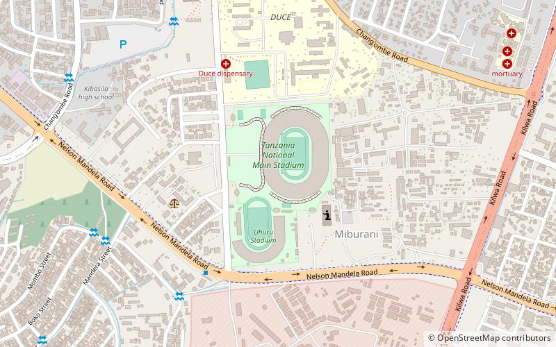Chamazi Stadium location map