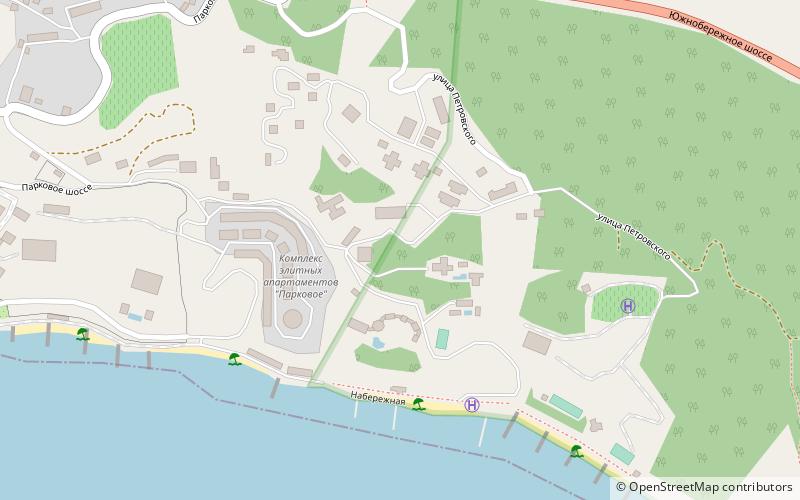 Parkove location map