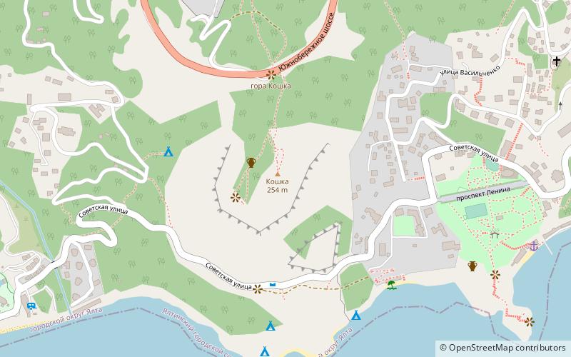 Monte Koshka location map