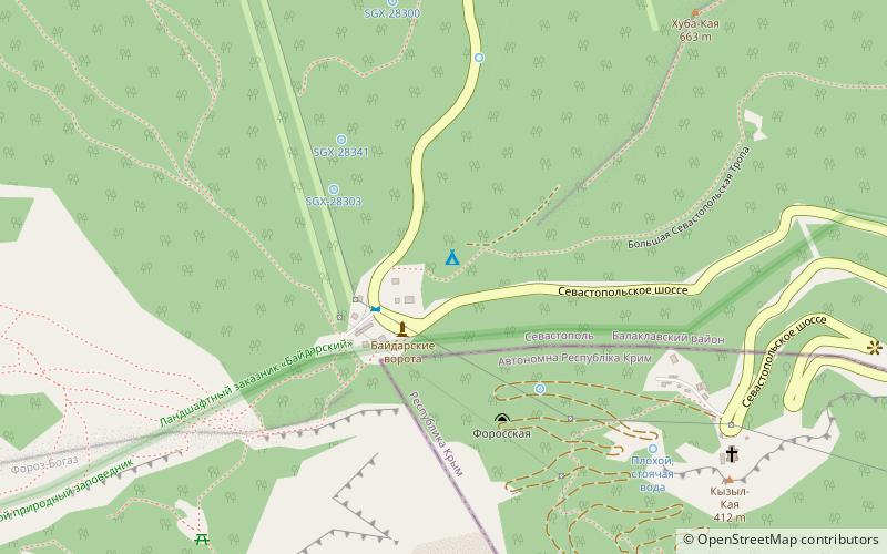 Bajdarskie Wrota location map