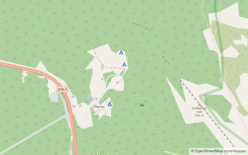 Col de Laspi location map
