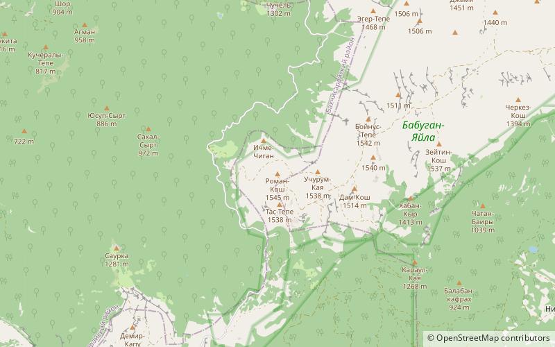 Roman-Kosh location map
