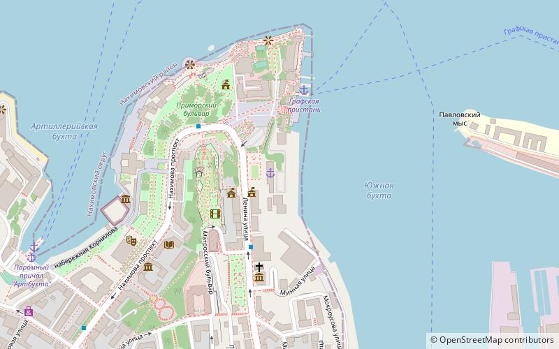 Puerto de Sebastopol location map