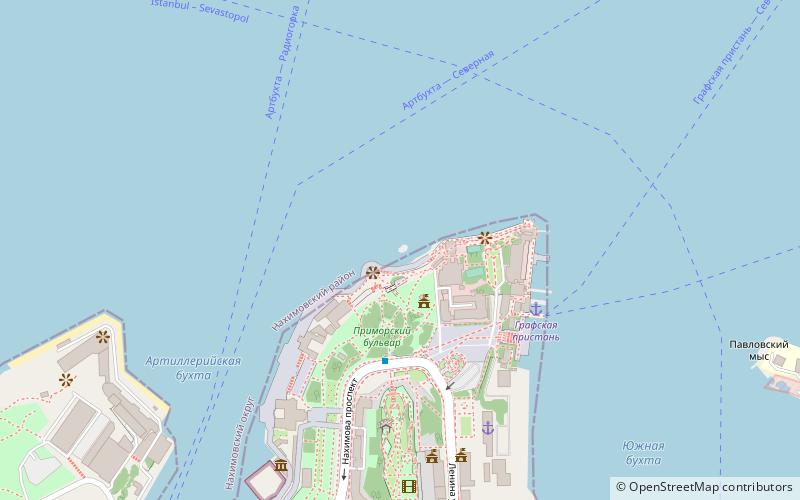 Monument aux navires coulés location map