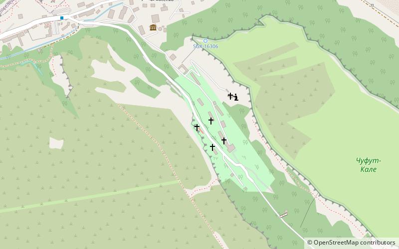 Bakhchisaray Cave Monastery location map