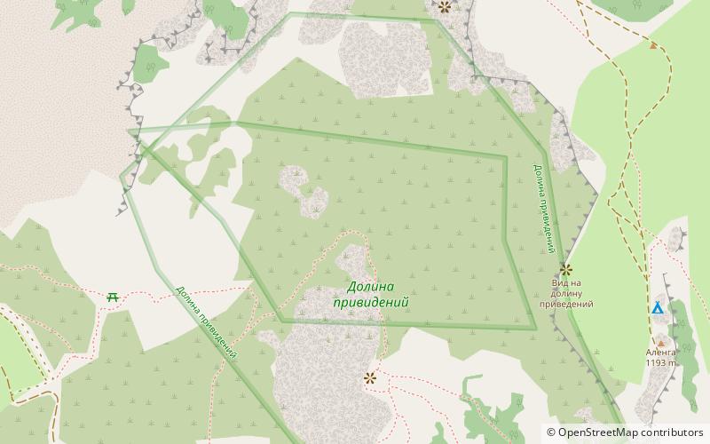 Geologiceskij pamatnik prirody obsegosudarstvennogo znacenia Urocise Demerdzi location map