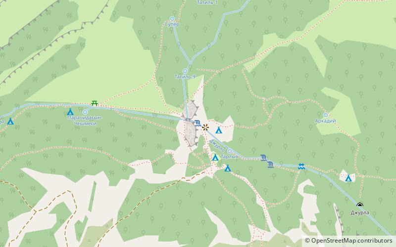 Djourla location map