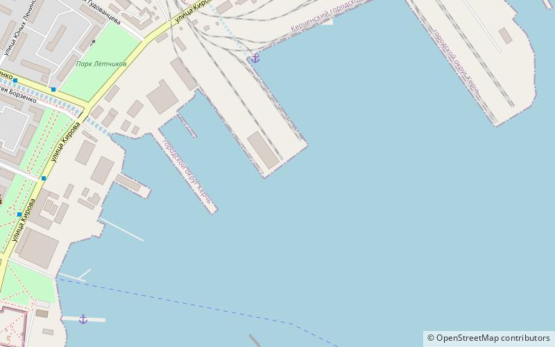 port of kerch location map
