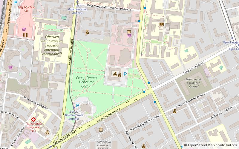 Odeska Rada Obwodowa location map