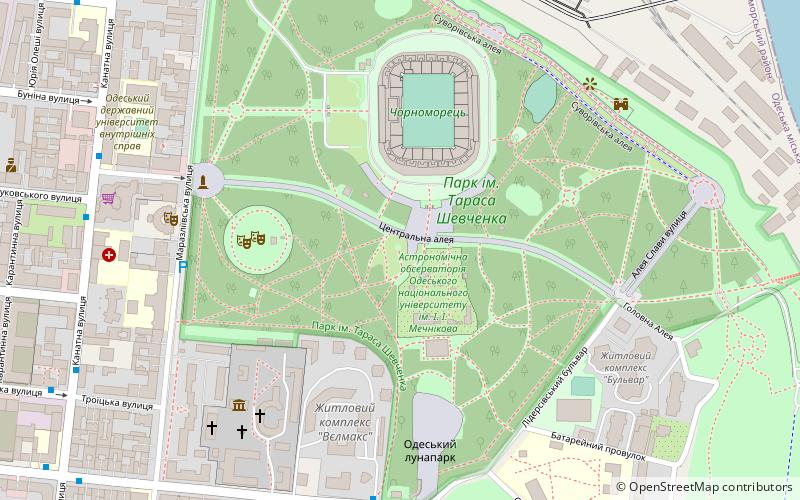 Alexander II Column in Odessa location map