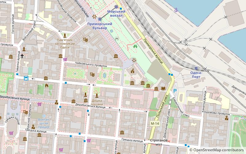 Pushkinska Street location map