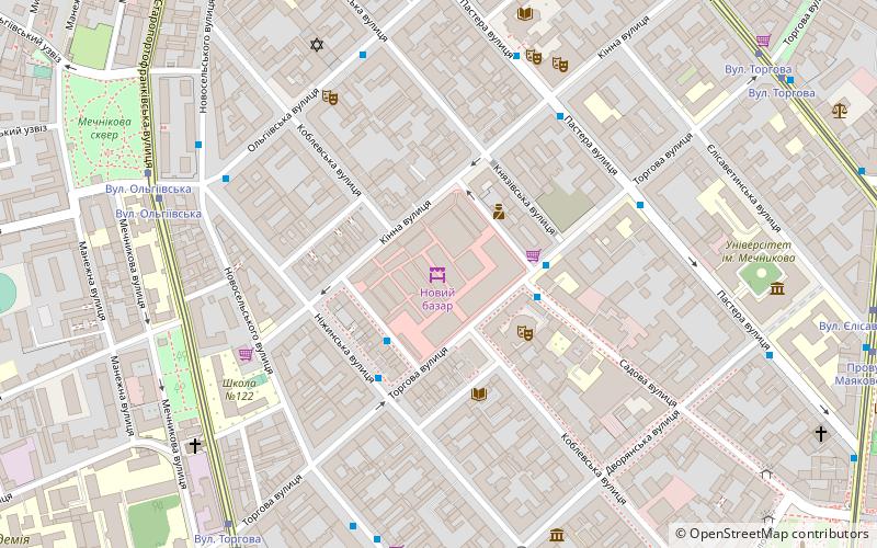 novyi bazar odessa location map