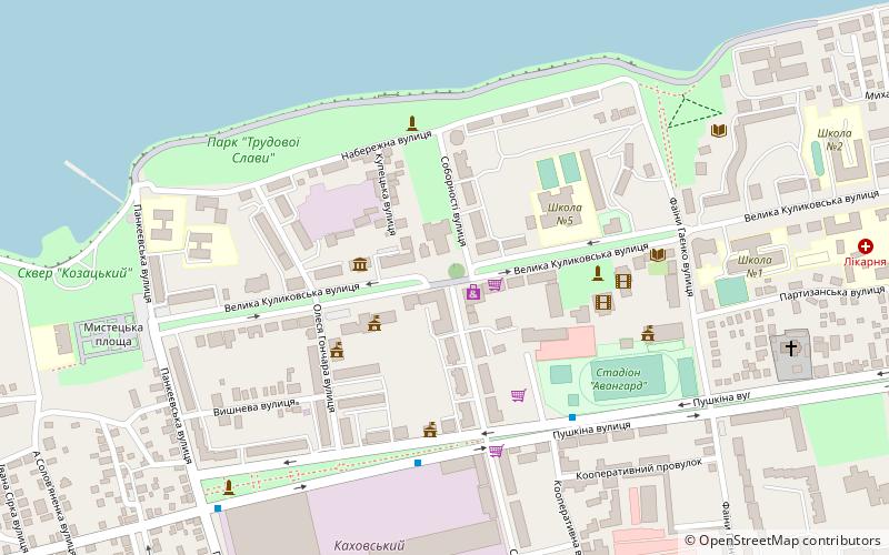 kajovka location map