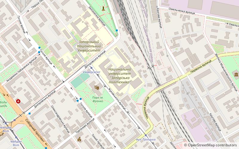 Zaporoski Narodowy Uniwersytet Techniczny location map
