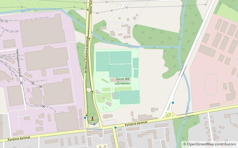 Olimpik Sports Complex location map