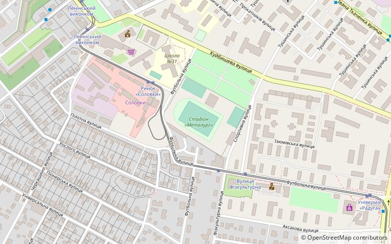 Estadio Metalurg location map