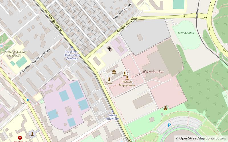 Musée d’ethnographie de la région de Donetsk location map