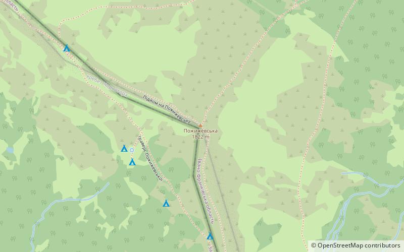 Pozizevska 1882m location map