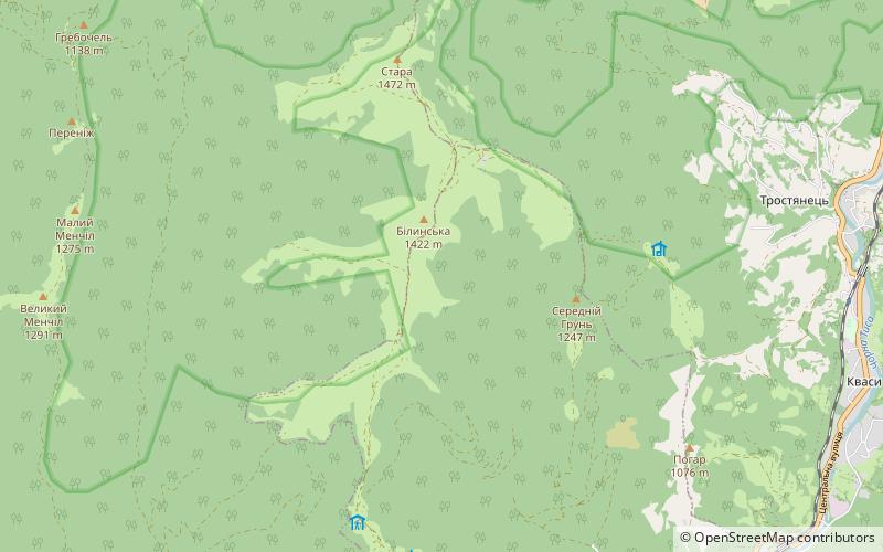 svydovets protected massif reserva de la biosfera de los carpatos location map