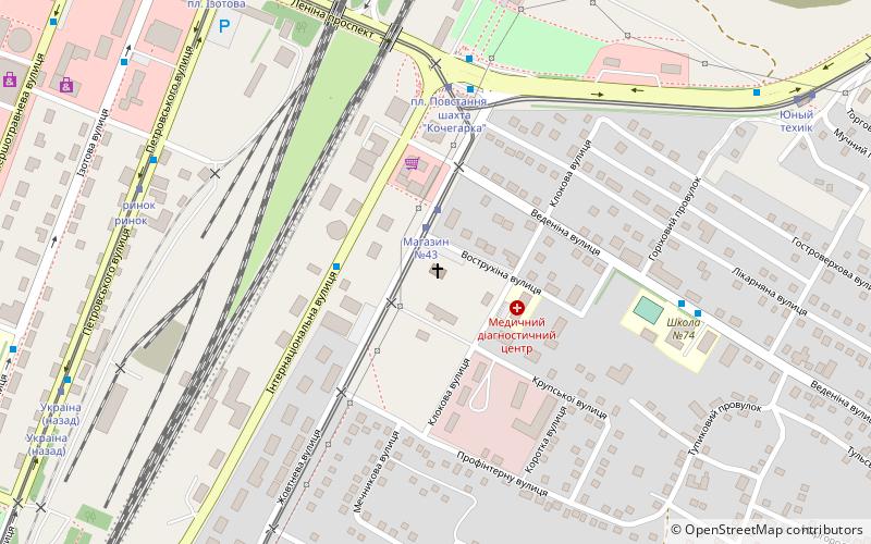 svato mikolaivskij sobor horliwka location map