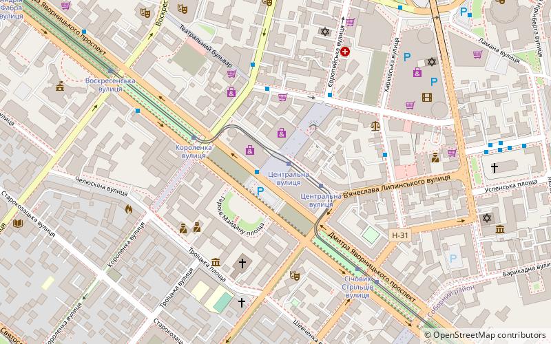 francuzka karusel dnipro location map