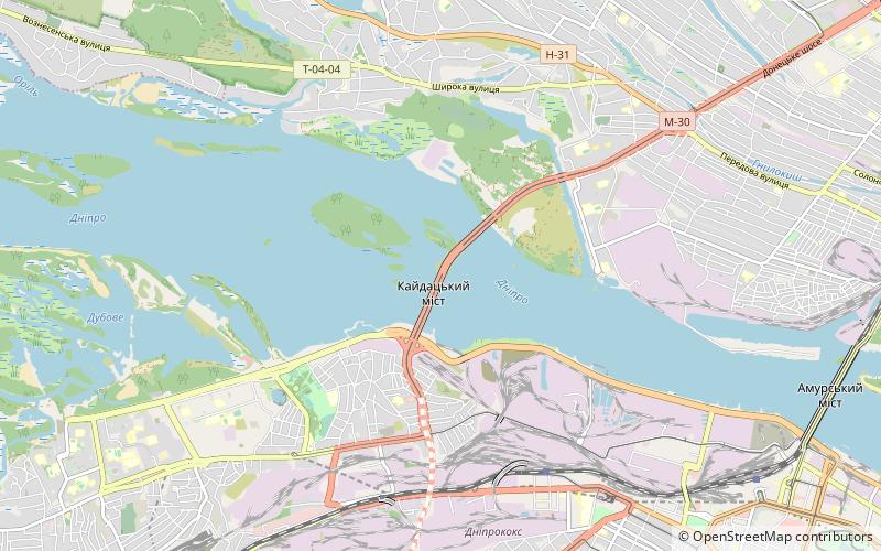 Kaidatsky Bridge location map