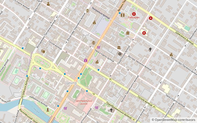 Kirowohradzka Rada Obwodowa location map