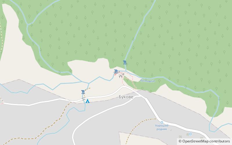 bukhtivets nadwirna location map