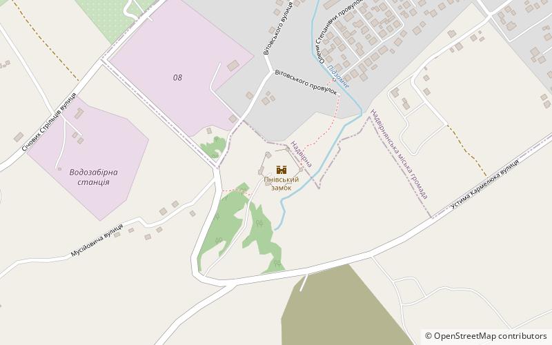 Zamek w Pniowie location map