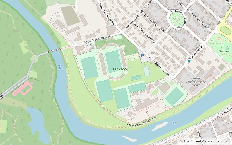 Stadion Awanhard location map