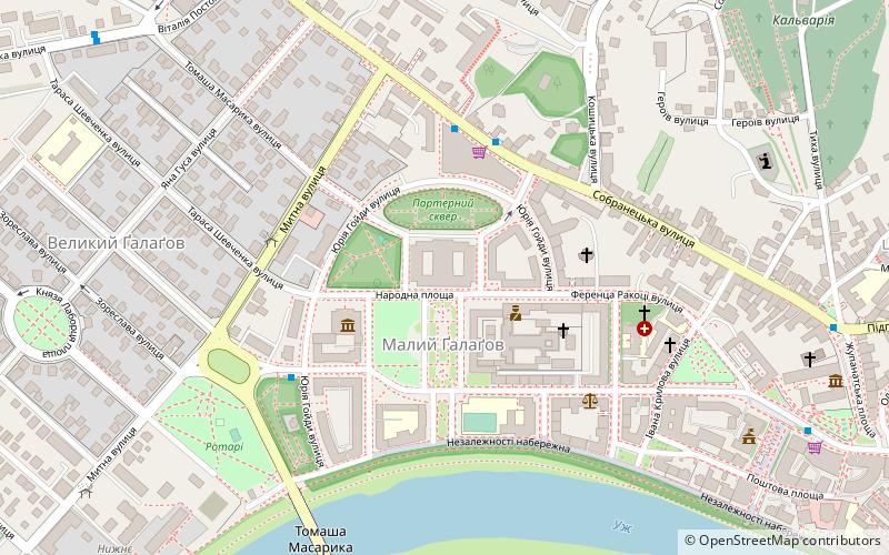 Zakarpacka Rada Obwodowa location map