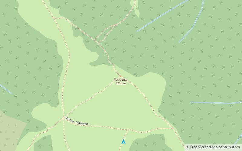 Mount Parashka location map
