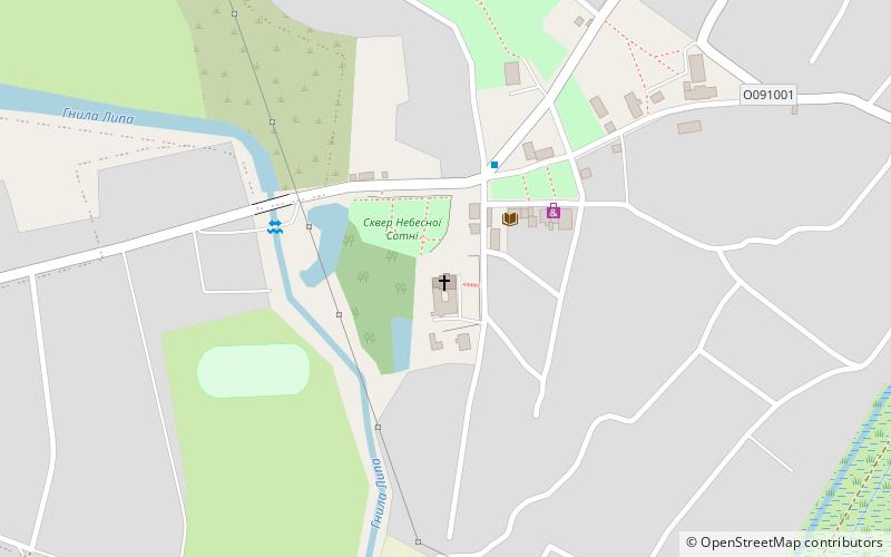 Kostel Blagovisenna location map