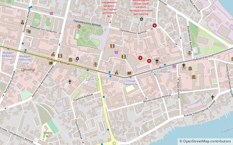 vinnytsia city council winnyzja location map