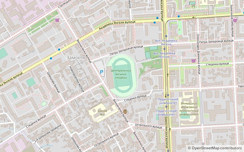 Tsentralnyi Stadion location map