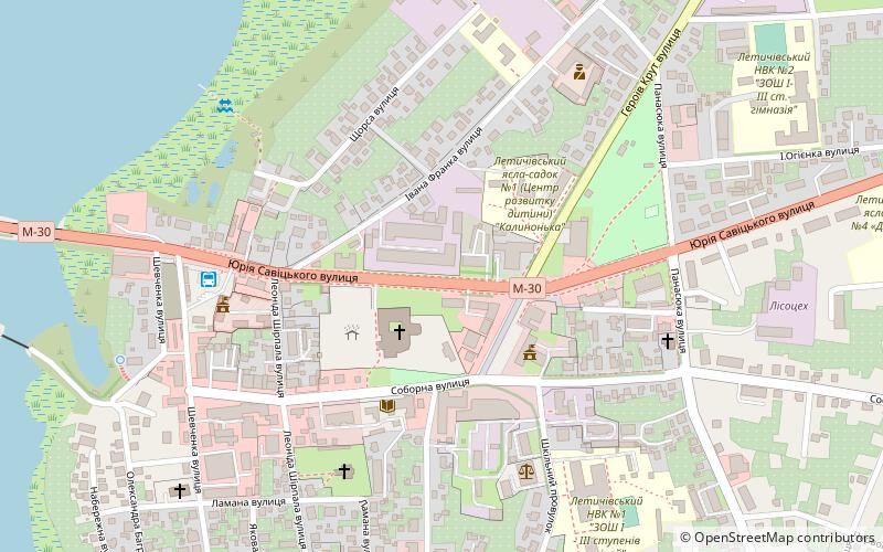 Latyczów location map
