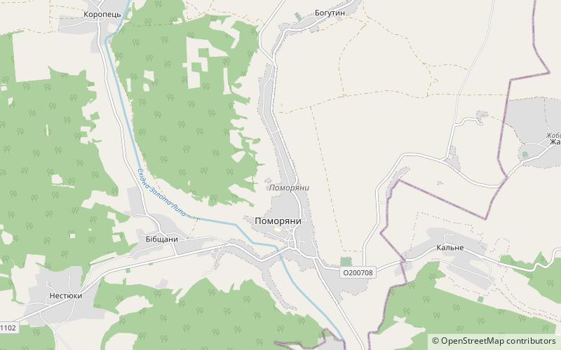 Pomorzany location map