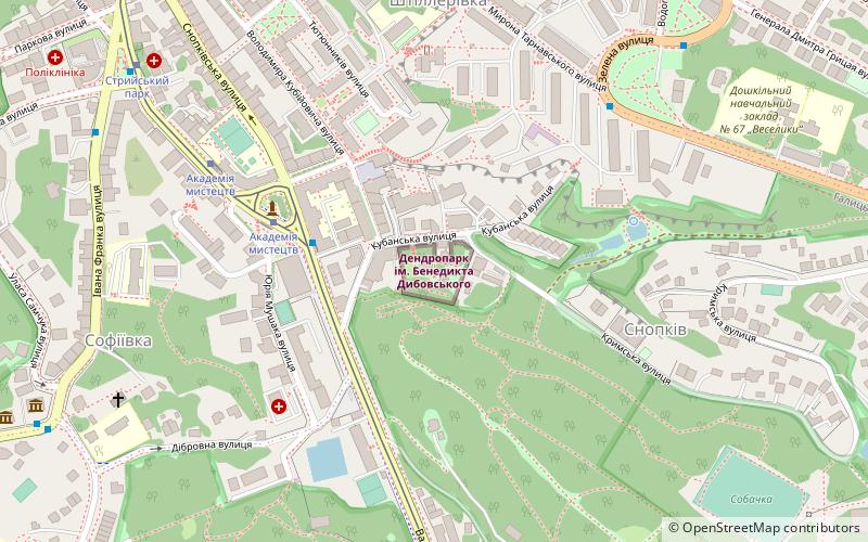 Dendropark im. Benedikta Dibovskogo location map