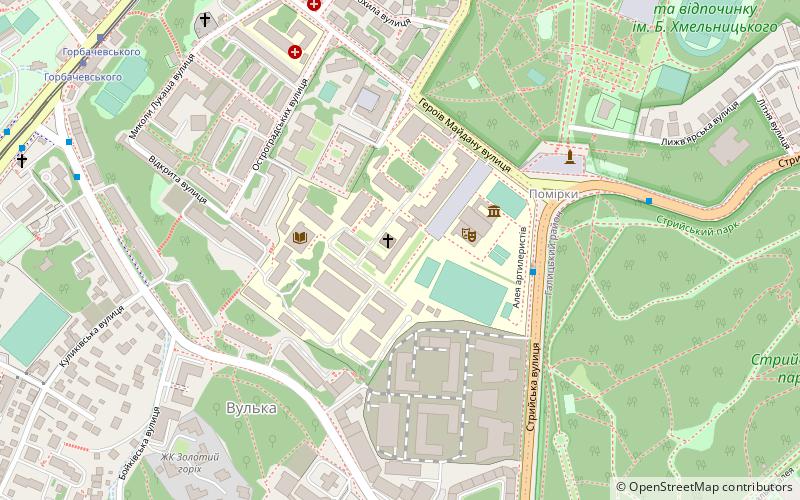 hetman petro sahaidachnyi national ground forces academy lviv location map