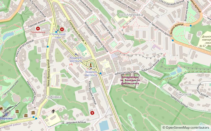Lviv National Academy of Arts location map
