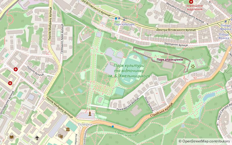 Park Kulturi im. B. Hmelnickogo location map