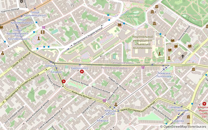 Rue Stepan-Bandera location map
