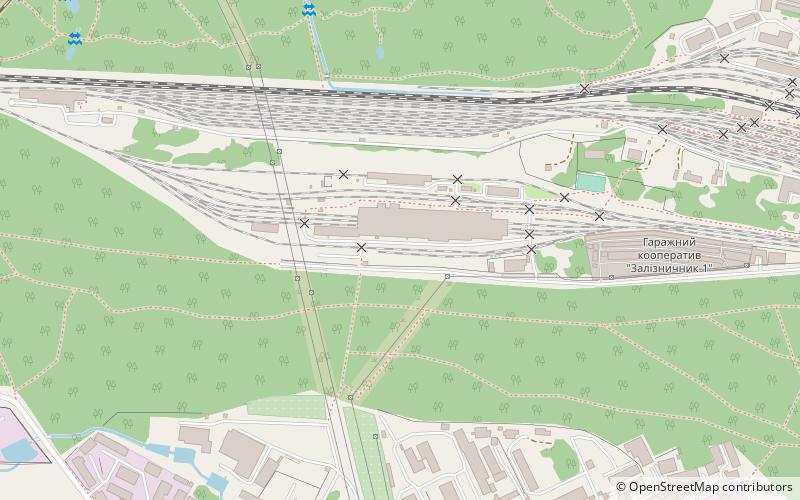 rejon kolejowy lwow location map